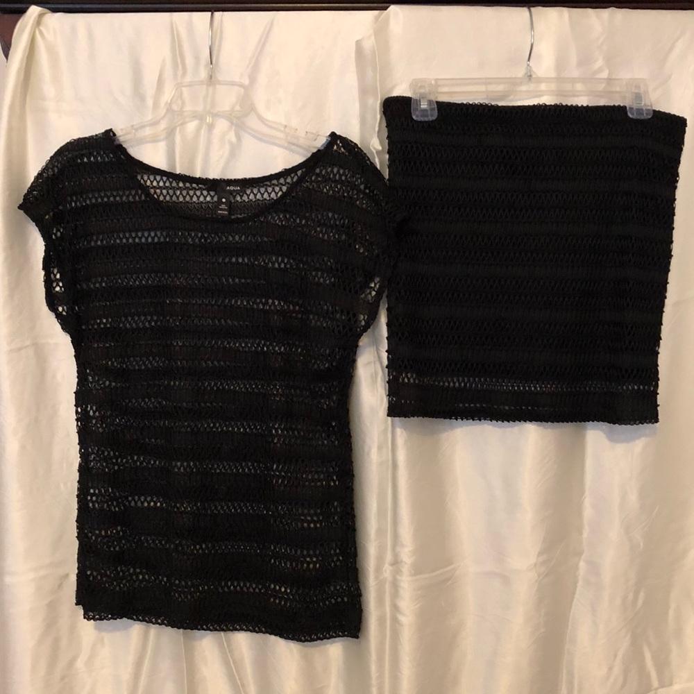 Sheer Top/Skirt set